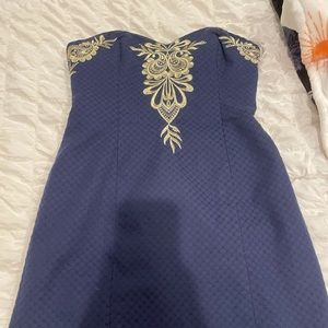 Strapless Lilly Pulitzer dress